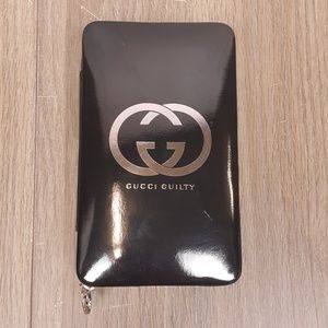 Gucci Guilty empty cologne zip up box